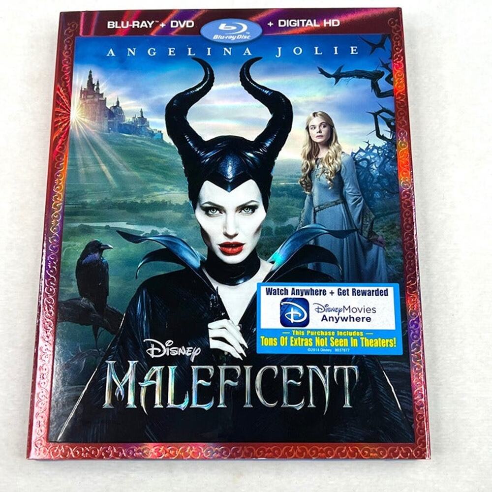 Disney Maleficent Blu Ray & DVD Combo Pack
